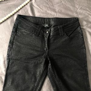 NWOT| Shiny Animal Print Jeans